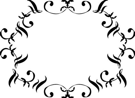 Swirl Clip Art Borders Free - ClipArt Best