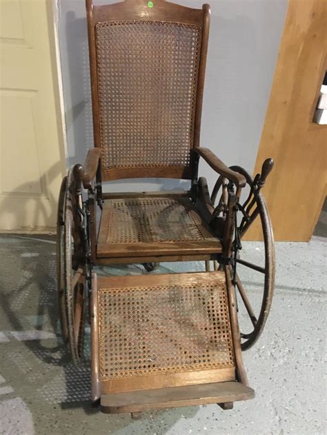 Sold Price: Vintage wheel chair - January 6, 0119 4:00 PM EST