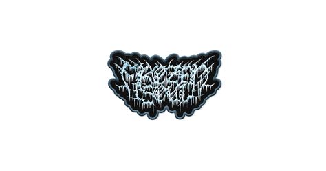 Frozen Soul Icy Drip Logo Die-Cut Patch