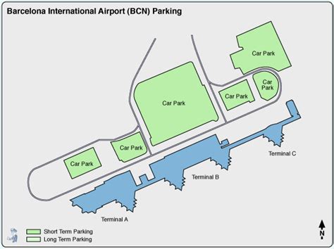 Barcelona Airport Parking | BCN Airport Long Term Parking Rates & Map