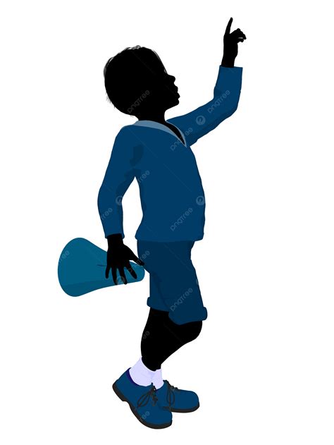 Boy Cheerleader Silhouette, Art, High, Pom PNG Transparent Image and ...