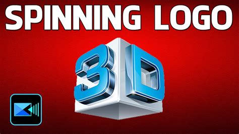 Simple 3D Spinning Logo Animation | PowerDirector - YouTube