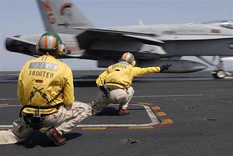 Watch: Aircraft Carrier Flight Deck "Shooter" - What They Do (and More!) | SOFREP