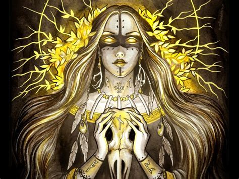 Fate of the Norns: Gulveig | Norse mythology, Goddess art, Norse