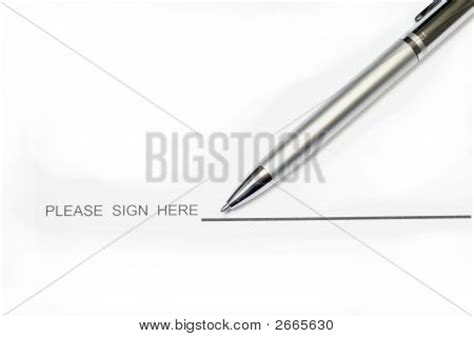 Please Sign Here Image & Photo (Free Trial) | Bigstock