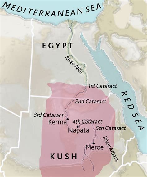 Kingdom of Kush and their relations with the Egyptians | Short history ...