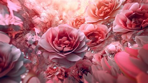 Beautiful Pink Flowers Background, Flowers, Pink, Beautiful Background Image And Wallpaper for ...