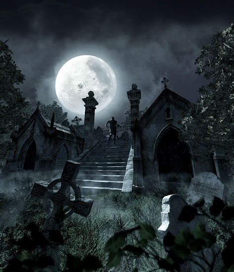 Gothic Graveyard Wallpapers - Top Free Gothic Graveyard Backgrounds ...