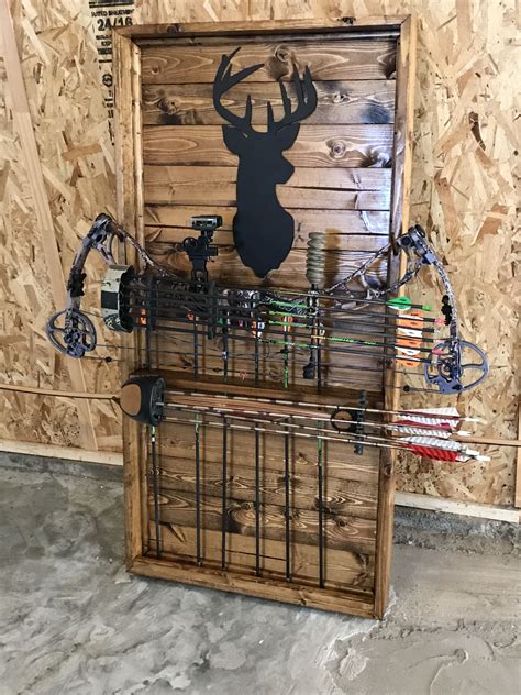 Diy Bow Rack : Build Bow Rack - WoodWorking Projects & Plans : You will also need a: - wiring ...