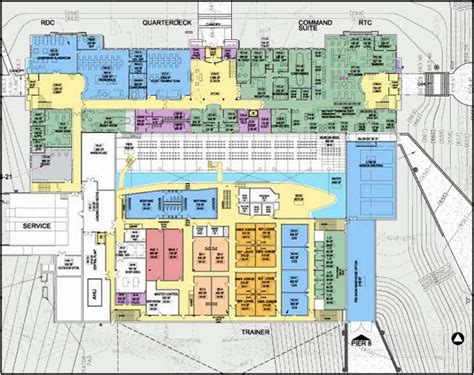 Great Lakes Naval Base Building Map