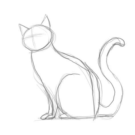 20 Adorable Tutorials On How To Draw a Cat - The Things to Draw Journey