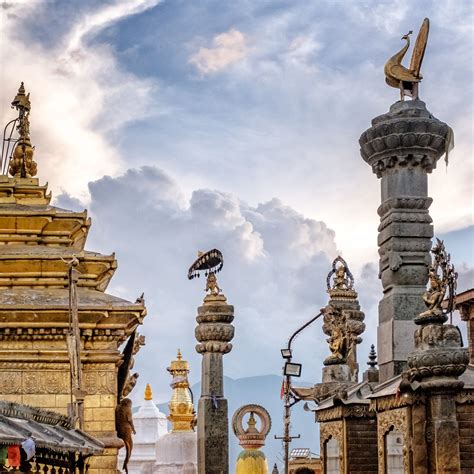 The Stupas of Swayambhunath and Bodhnath in Kathmandu, Nepal - LOUIS MONTROSE PHOTOGRAPHY