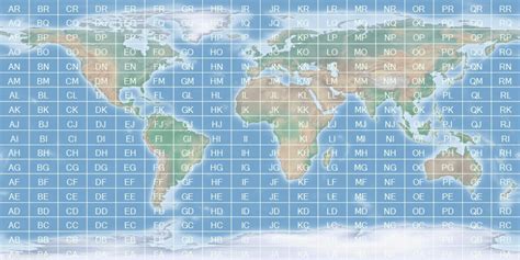 world grid square map pdf resource detail the dxzone com - grid square map - Zaiden Moses