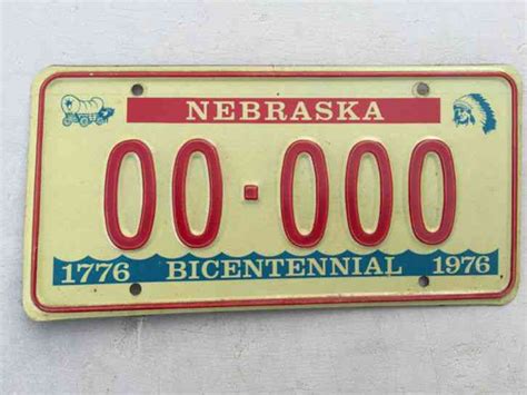 Nebraska License Plate 15- EB9 with 2011 Sticker