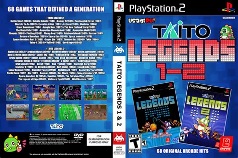 Blog do UsagiRu: [PS2 ISO] TAITO LEGENDS 1 & 2