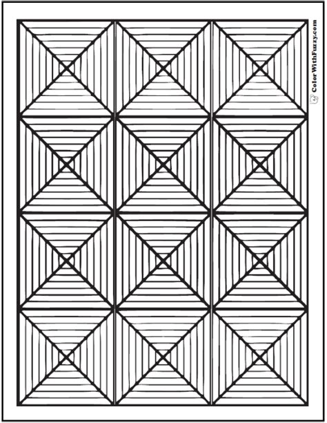 Pattern Coloring Pages To Print