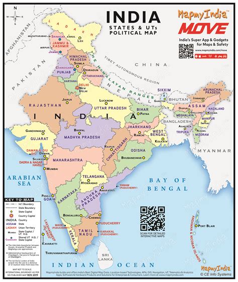 Political Map Of India Today - Franny Antonietta