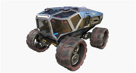 Sci-fi vehicle 3D model - TurboSquid 1345689