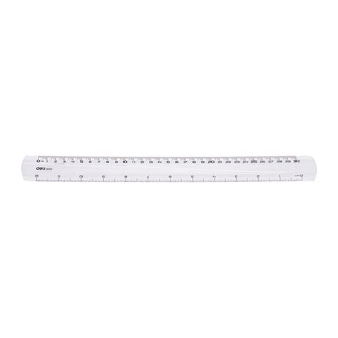 Buy Deli EG00312 Plastic Ruler - 12in (pc) Online @ AED3 from Bayzon