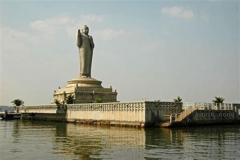 Hussain Sagar Lake in Hyderabad was built across a tributary of the Musi River. The lake was ...