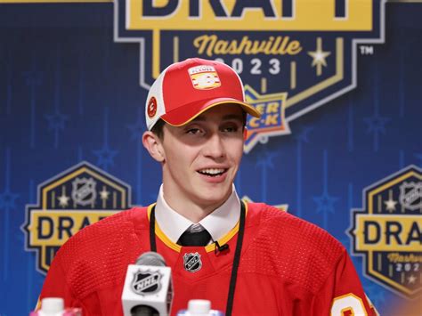 Flames Go Big at the 2023 NHL Entry Draft - The Hockey Writers - NHL Entry Draft - NHL News ...