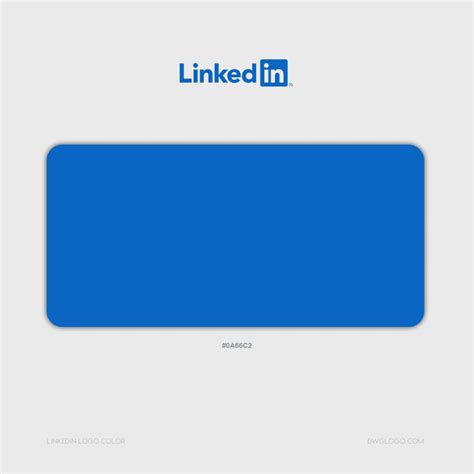 The LinkedIn Logo History, Evolution and color codes