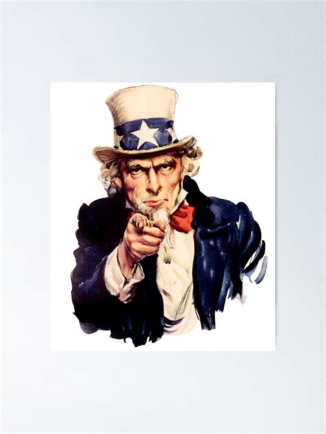 "I want you - Uncle Sam" Poster for Sale by JiiGee | Redbubble