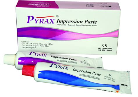 Zinc Oxide Eugenol Impression Paste – Pyrax Polymars