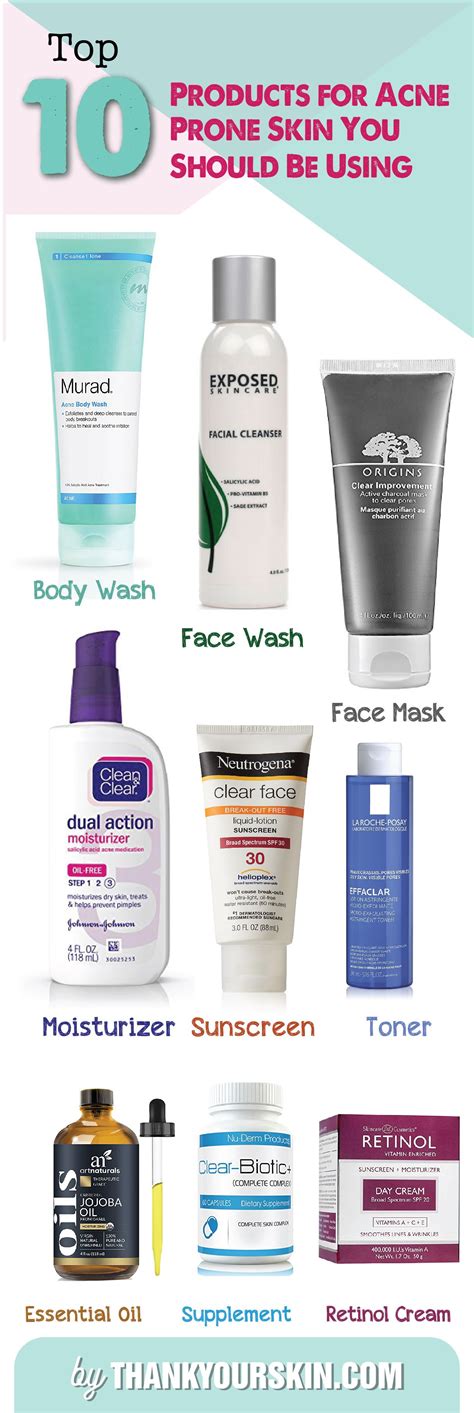 Top Skin Care Products For Acne | Skin care and Glowing | Claude