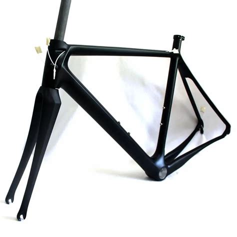 Carbon road bike frames Black Matt bicycle carbon road frame carbon fiber frameset available ...