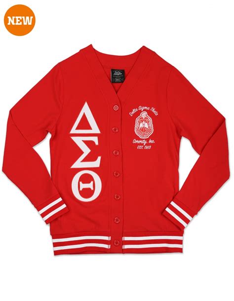 Delta Sigma Theta Apparel Cardigan Red | African Imports USA.com - African American Products and ...