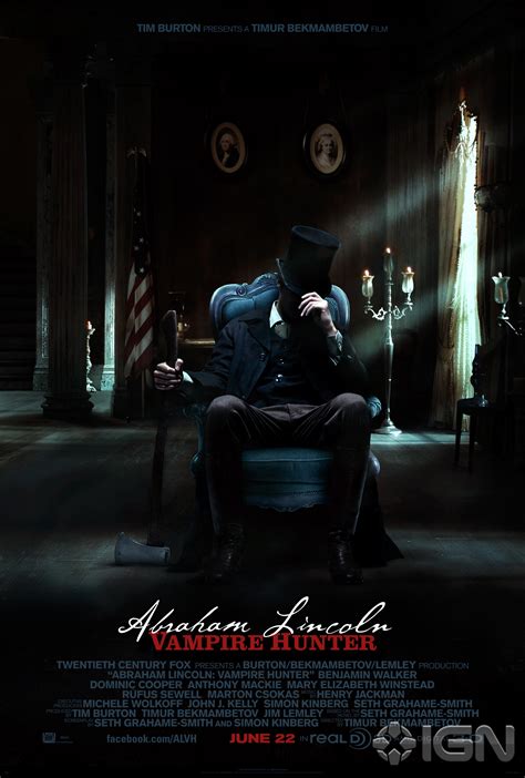 ABRAHAM LINCOLN: VAMPIRE HUNTER Teaser Poster