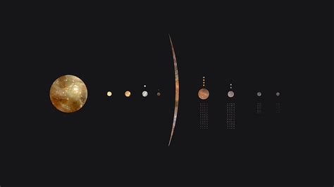 Minimalist Solar System, minimal solar system HD wallpaper | Pxfuel