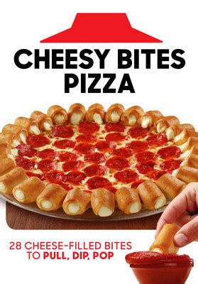 Back By Popular Demand, Cheesy Bites Pizza Pulls, Dips And Pops Its Way Back Onto Pizza Hut ...