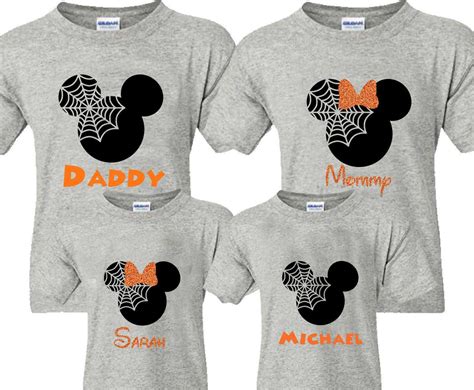 Family Disney World Halloween Shirts Matching Shirts