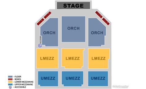 Apollo Theater Seating Chart - Theatre In New York