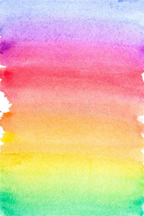 Rainbow vivid watercolor background. Rainbow vivid watercolor art ...