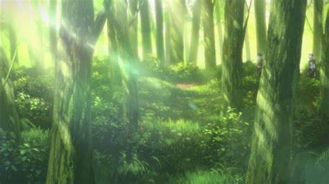 Anime Background Scenery Forest