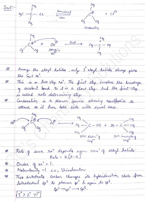 What Is Substitution Reaction And Its Types? - CG's Chemistry Solutions