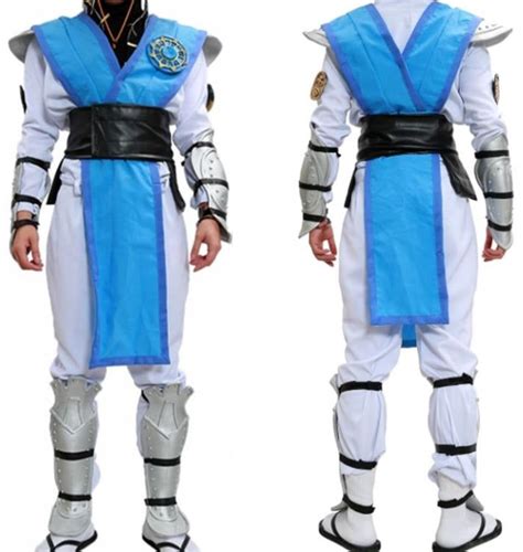 Inspired Mortal Kombat Raiden Costume - Raiden Cosplay Halloween Costu – Coserz