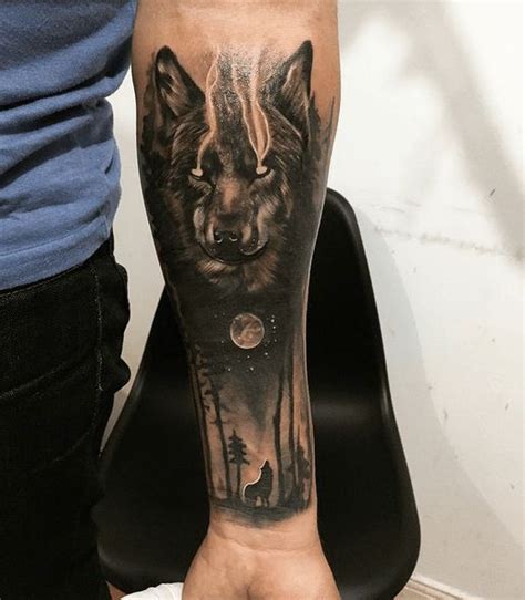 Share 83+ evil wolf tattoo designs - in.coedo.com.vn