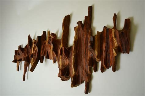 Abstract sculptures and Original Artwork from Reclaimed Wood | Lutz Art Design