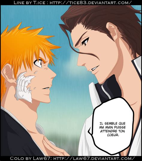 Ichigo and Aizen by Law67 on DeviantArt