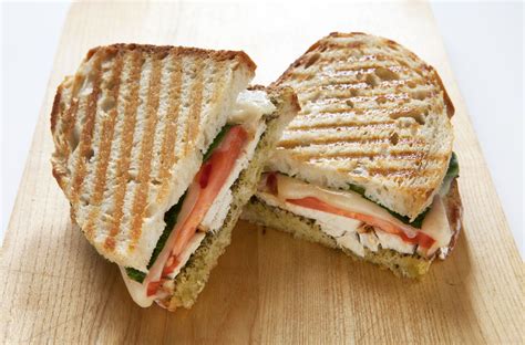 Grilled Chicken Panini Sandwich Recipe