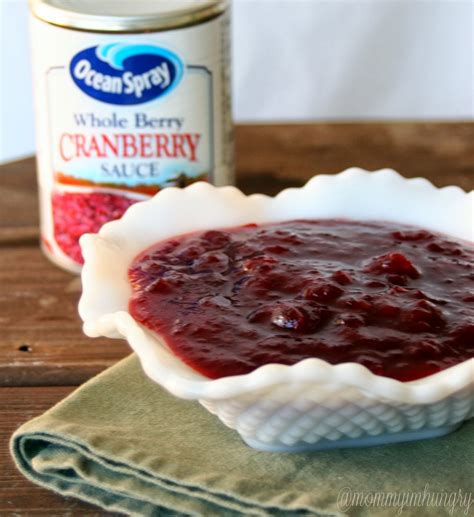 canned cranberry sauce recipes