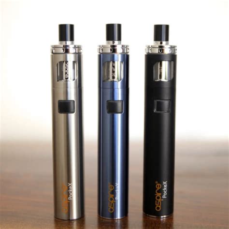 O2VAPE: ASPIRE POCKEX – Personal All-in-One Vape Mod Starter Kit for E-Juice (3 Colors) | Leafly