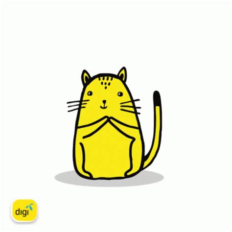 Cat Animated GIF - Cat Animated Thankyou - Discover & Share GIFs | Thank you images funny, Funny ...