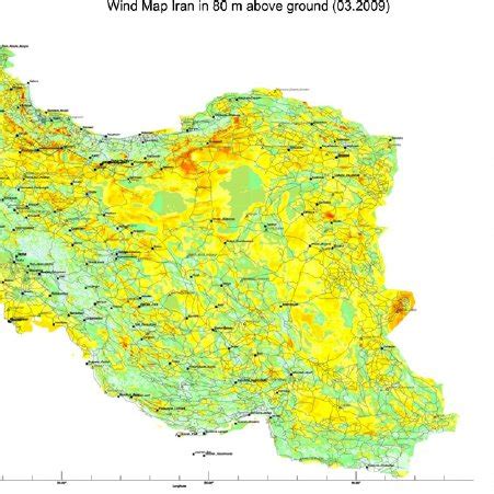 Map of population density for Iran [14]. | Download Scientific Diagram