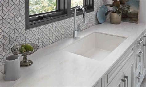 Glacier White - Solid Surface Countertops - Countertops - The Home Depot