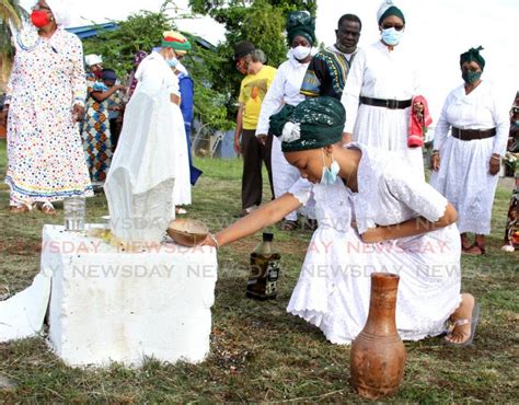 Orisha elders invoke ancestral help against covid19 - Trinidad and Tobago Newsday